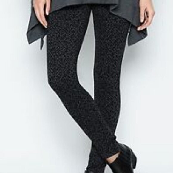 Joie Keena Print Legging Charcoal/Caviar NWT - Picture 1 of 7